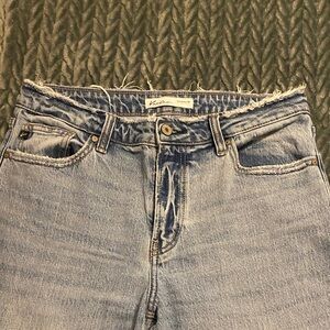 KanCan Light Blue mid-Rise wide leg Jeans
